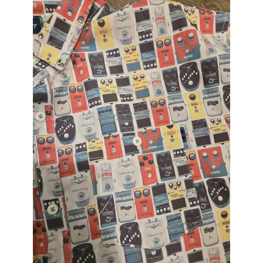 William Murray Pedal to the Metal Golf Shirt RARE!